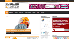 Desktop Screenshot of embalagemetecnologia.com.br